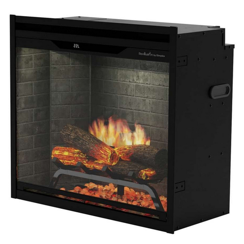 Revillusion® 24" Fireplace Insert with traditional brick