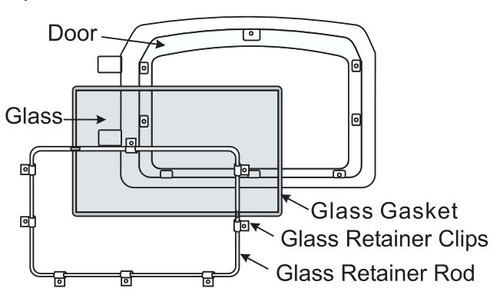 Regency Large Glass Retainer