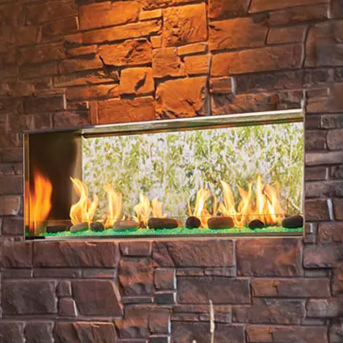 Lanai 48 See-Thru Outdoor Gas Fireplace