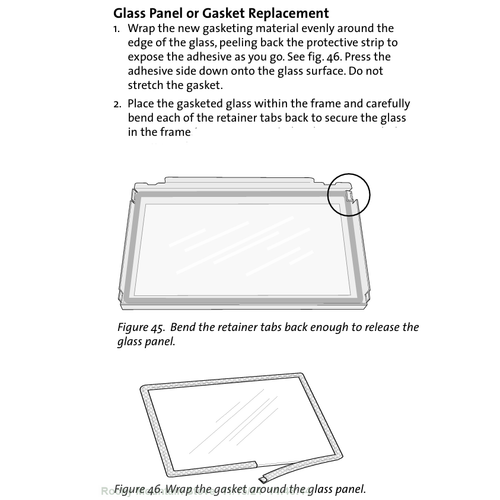 Jotul 129124 Glass Gasket 