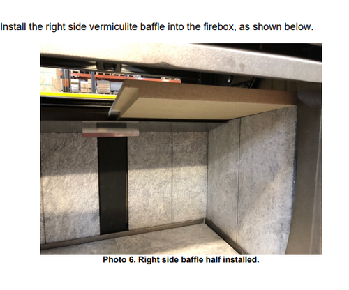 Green Mountain 80-1 Baffle Kit 96-76801