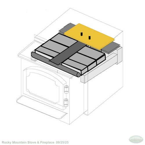 Lopi X-96 Damper Slider 98900337