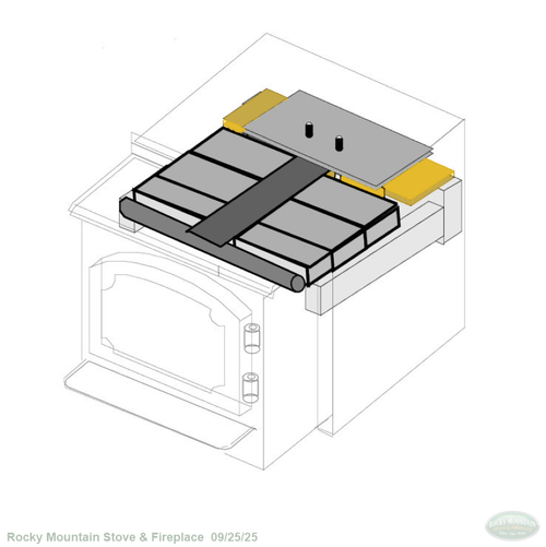 Lopi X-96 Damper Plate 98900321