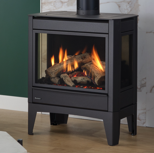 Regency Atmosphere GS33E Gas Stove with birch logs