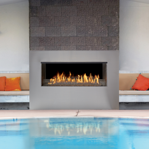 Fire Garden 6424 Outdoor Liner Gas Fireplace 