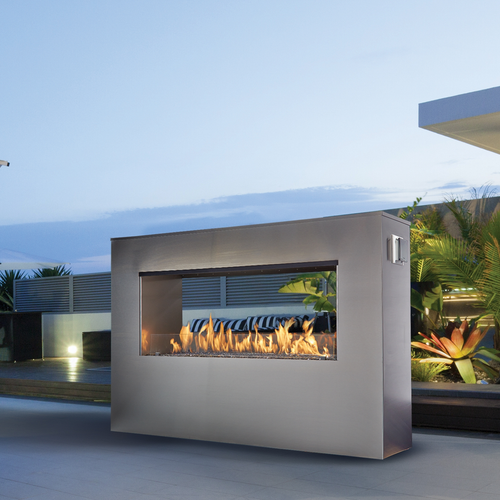 Fire Garden 6424 See-Thru Outdoor Liner Gas Fireplace 94900307