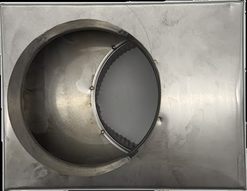 Wood Insert 6" Vent, 4" Offsett Adapter 948-412/P
