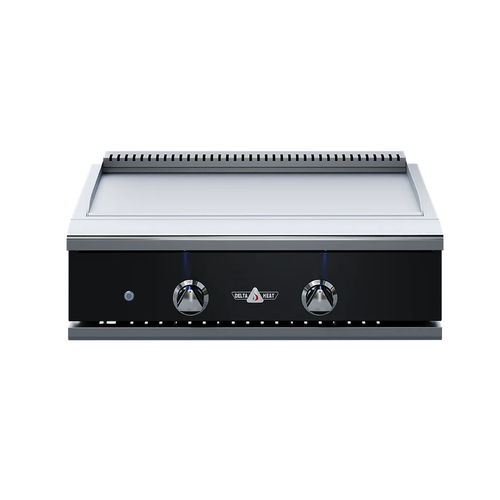 Delta Heat - 30" Teppanyaki Gas Griddle Black Control Pannel