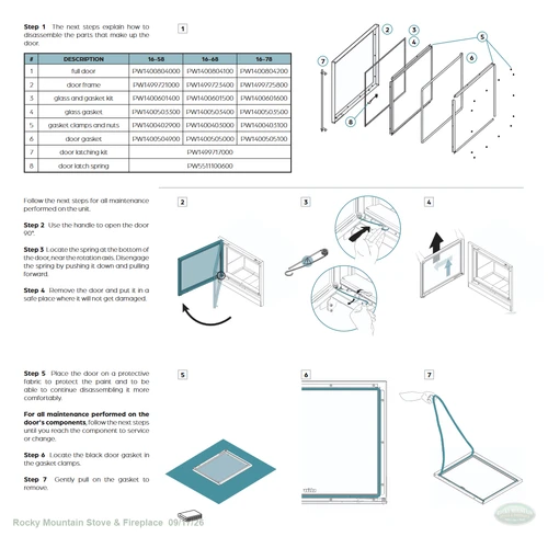 Stuv 16 Door Gasket