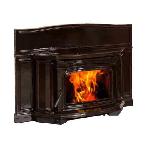 Alderlea T5 Wood Insert Brown Enamel by Pacific Energy