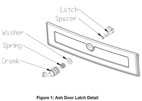 Bennington Ash Door Latch 93-73506