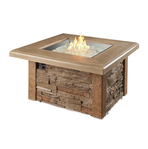Sierra Square Gas Fire Pit Table