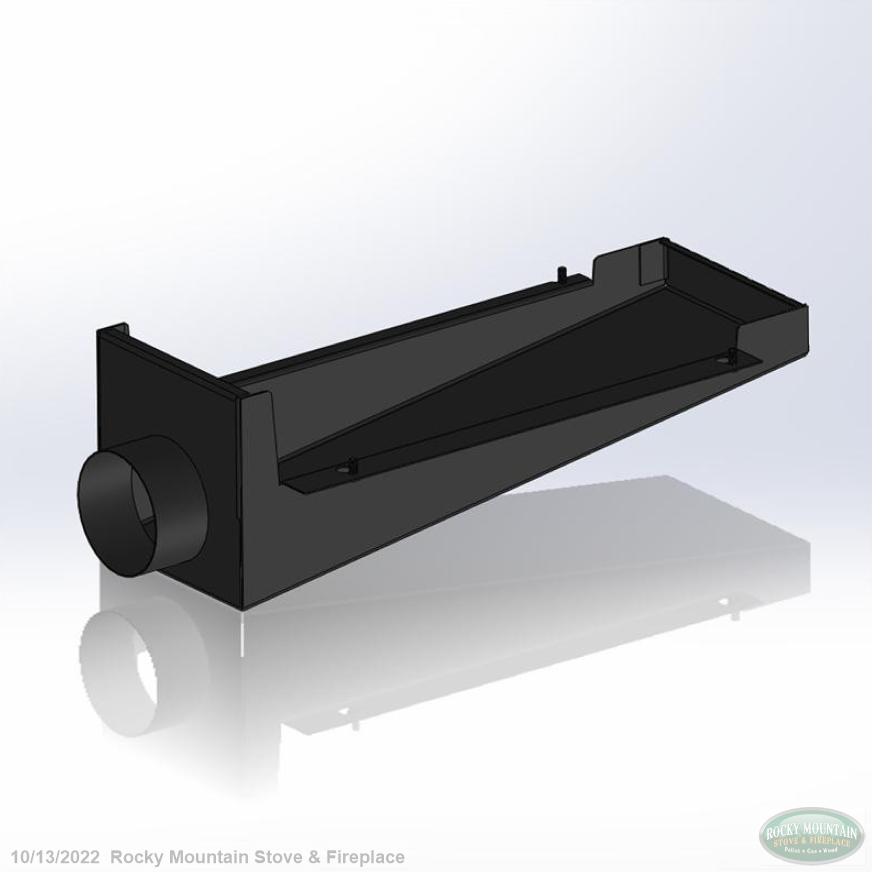 HearthStone Castleton Outside Air Adapter - Rocky Mountain Stove u0026 Fireplace