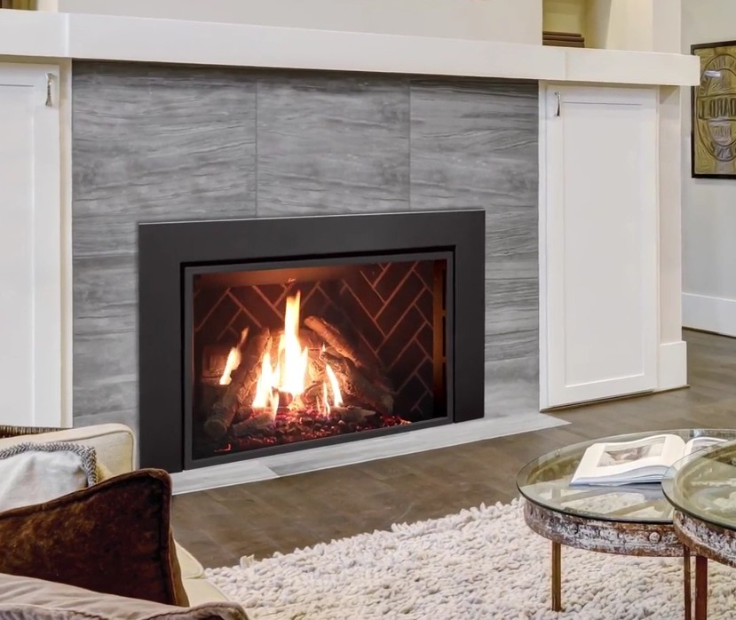 Enviro EX35 Medium Gas Burning Insert - Rocky Mountain Stove u0026 Fireplace