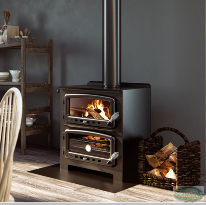Nectre N550 Medium Wood Cook Stove - Rocky Mountain Stove u0026 Fireplace