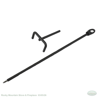 Fireplace Xtrordinair 44 Bypass Yoke & Rod 91001636