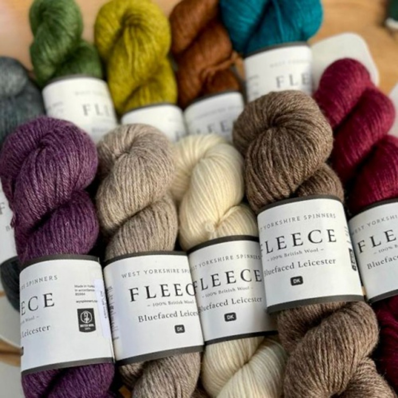 Fleece Bluefaced Leicester DK – Riverside Collection — Needles in