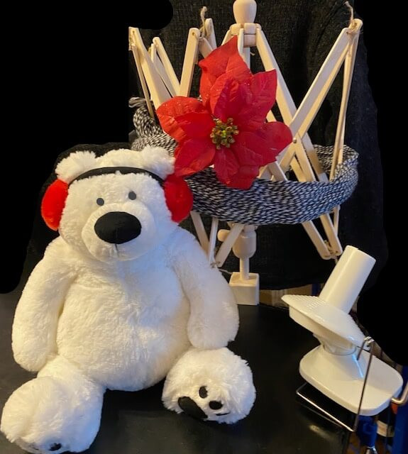 Estelle's Blue Ball Winder