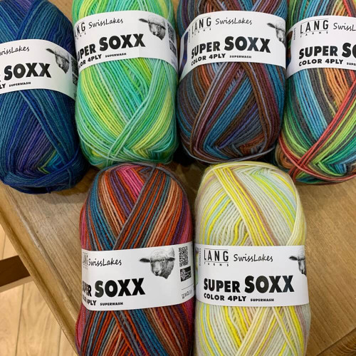 Super Soxx Color 4 ply - Swiss Lakes