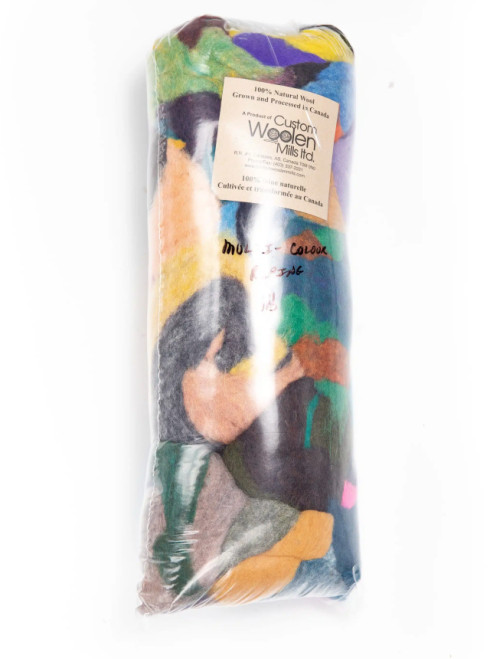 Wool Roping (Roving) Fleece for Felting by Custom Woolen Mills