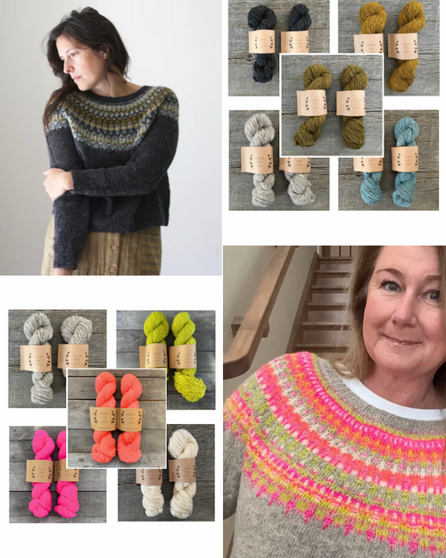 Lichen and Lace Lunenburg Pullover Kit