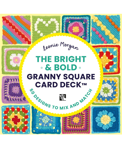 The Bright and Bold Granny Square Card Deck