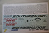 DRW44S-777-30 - Draw Decals 1/144 B777 Southern Air / DHL airline decals