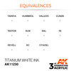 AKI11230 - AK Interactive 3rd Generation Titanium White