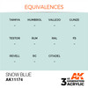 AKI11174 - AK Interactive 3rd Generation Snow Blue