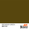 AKI11151 - AK Interactive 3G Acrylic Brownish Green 17ml