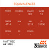 AKI11092 - AK Interactive 3rd Generation Matt Red