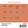 AKI11063 - AK Interactive 3rd Generation Brown Rose