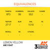 AKI11047 - AK Interactive 3rd Generation Lemon Yellow