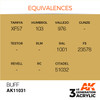 AKI11031 - AK Interactive 3rd Generation Buff