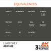 AKI11023 - AK Interactive 3rd Generation Lead Grey