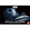 BAN5063852 - Bandai 1/2700000 Death Star II & 1/14500 Star Destroyer