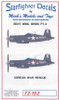 STD72152 - Starfighter Decals 1/72 Bent Wing Birds Part 3 - Korean War Rescue