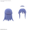 Bandai 30MS Option Hair Style Parts Vol.8: Straight Hair 3 [Purple 1]