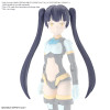 Bandai 30MS Option Hair Style Parts: Vol.7 Pigtails 5 [Navy 1]