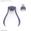 Bandai 30MS Option Hair Style Parts: Vol.7 Pigtails 5 [Navy 1]