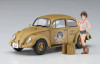 Hasegawa 1/24 Wild Egg Girls Volkswagen Beetle Type 1 "Rei Hazumi" W/Figure