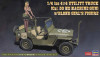 Hasegawa 1/24 1/4 Ton 4×4 Utility Truck (Cal. 50 M2 Machine Gun) W/Blond Girl Figure