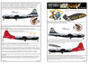 Warbirds Decals KW172066 1/72 Boeing B-29 Superfortress Decals Set
