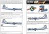 Warbirds Decals KW172036 1/72 Boeing B-29 Superfortress Decal Set