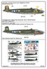 Warbirds Decals KW172105 1/72 Catch 22 Mitchells North American B-25J -25NC Decals Set