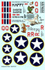 Warbirds Decals KW172115 1/72 B-24-D Decal Set