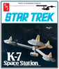 AMT1415 - AMT 1/7600 STAR TREK K-7 SPACE STATION
