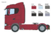 ITA3971 - Italeri 1/24 Scania S770 Normal Roof Grey Cab