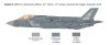 ITA2836 - Italeri 1/48 F-35A Lightning II (Beast Mode)