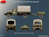 MIA53066 - Miniart 1/35 G7117 CARGO TRUCK WITH WATER TRAILER